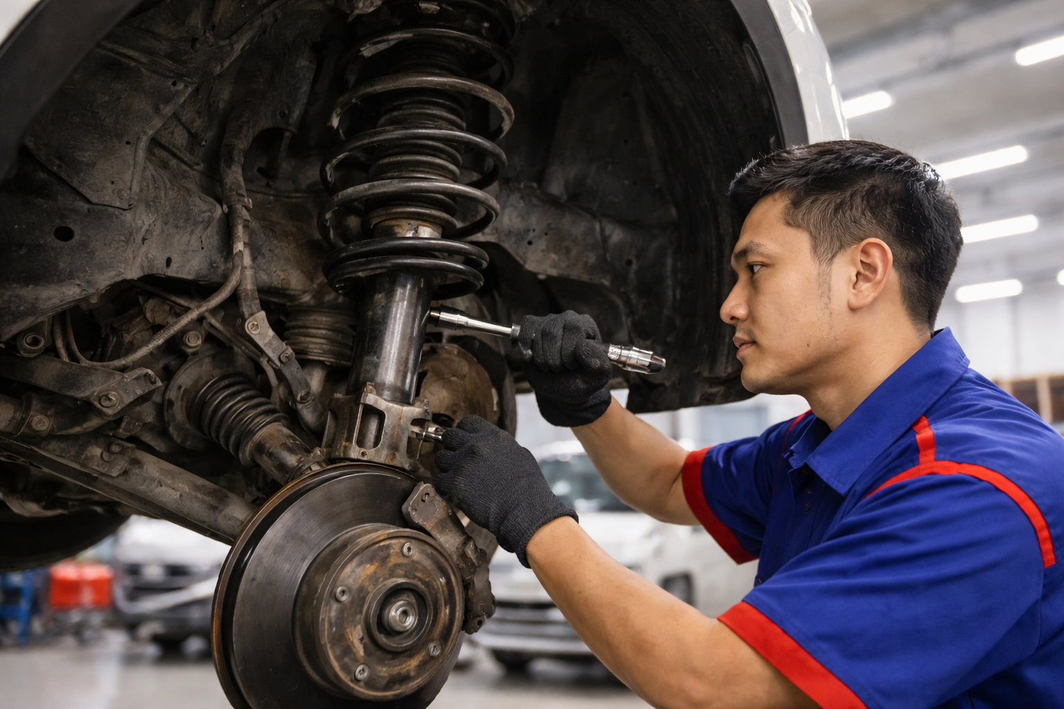 Shock Mobil Rusak Bisa Berbahaya? Ini Risiko yang Perlu Diwaspadai