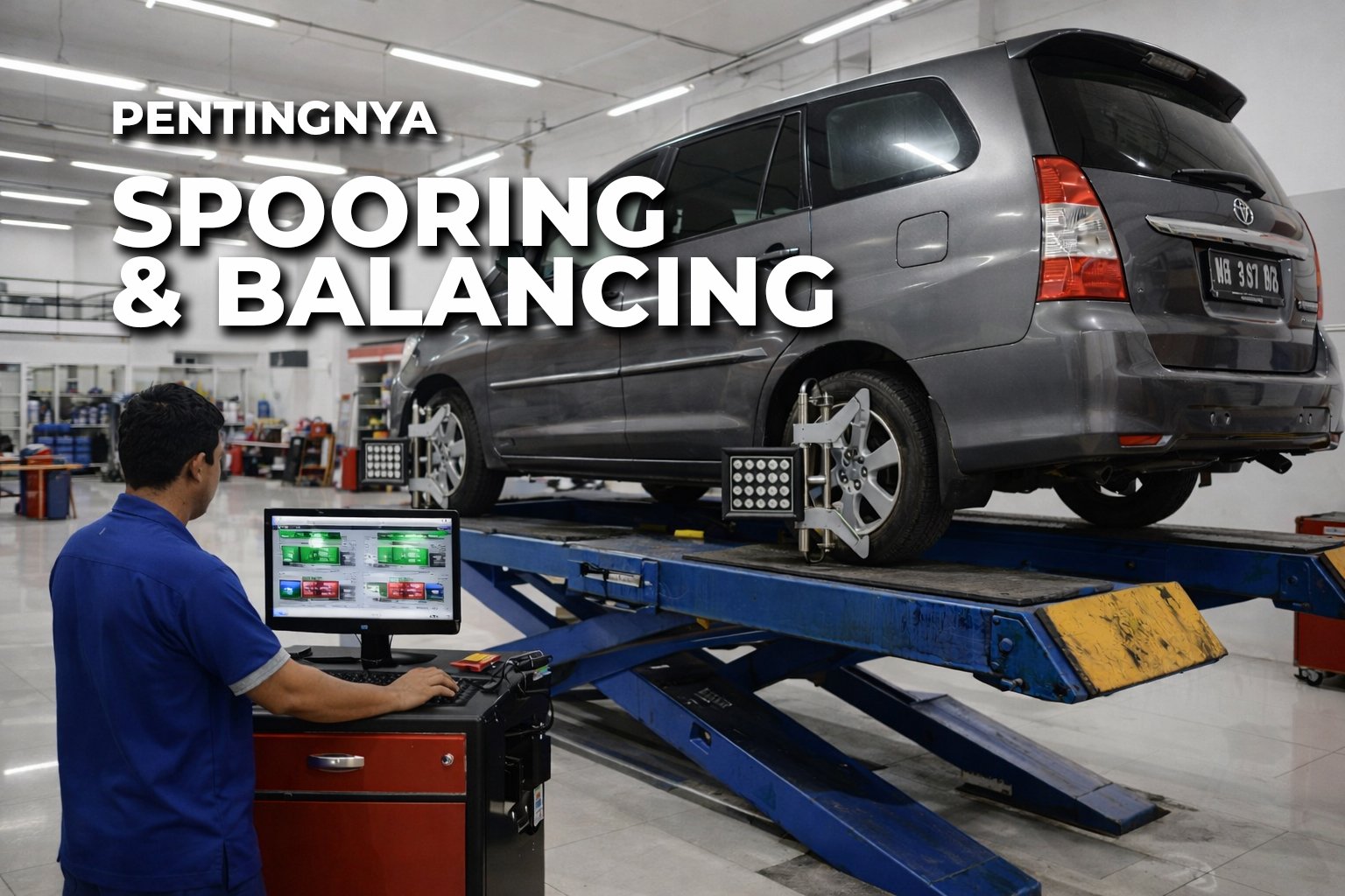 Jangan Diabaikan! Ini Alasan Spooring dan Balancing Mobil Sangat Penting