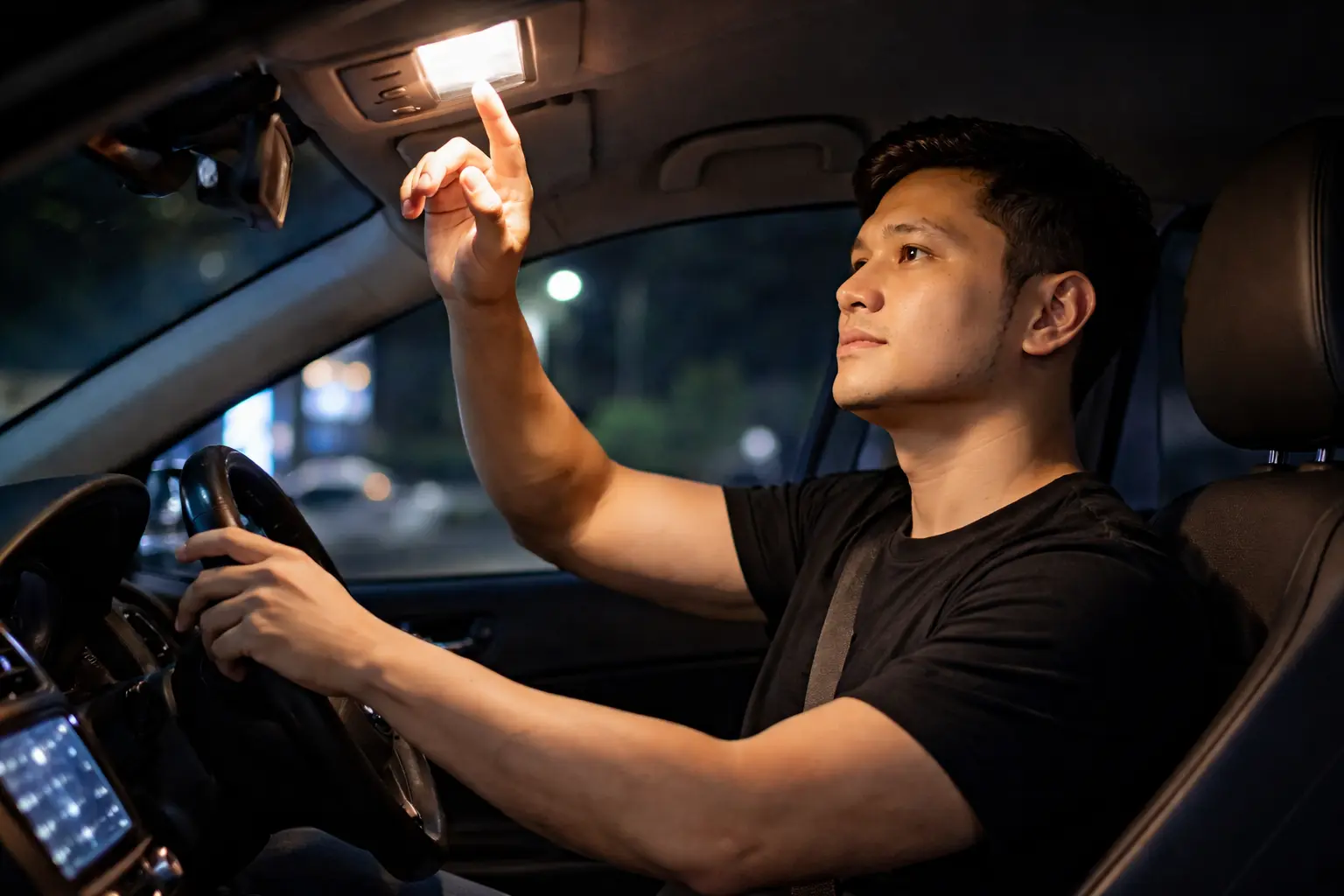 Jangan Sepelekan! Efek Menyalakan Lampu Kabin Saat Mobil Melaju