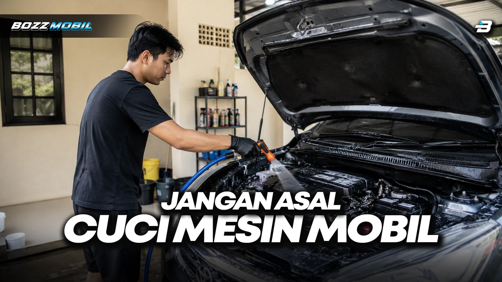 Mencuci Mesin Mobil, Apakah Bisa Merusak Komponen Elektronik?